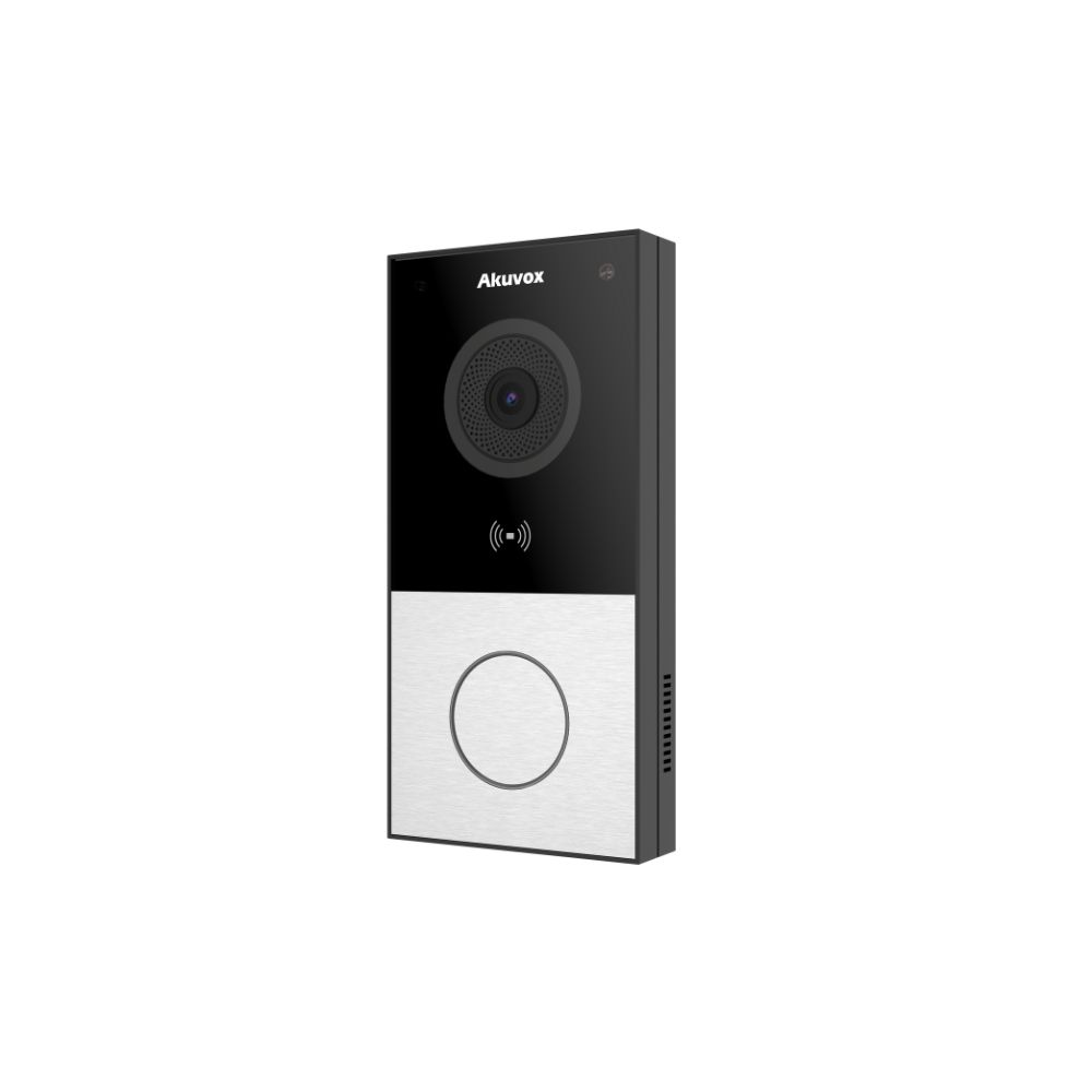 Akuvox SIP Video Door Intercom E12W On-Wall - Silver