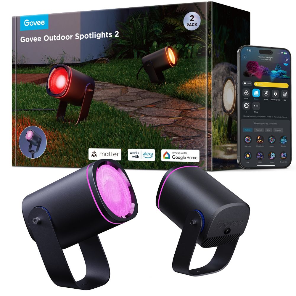 Govee Outdoor Spotlights 2 (2-pack) Govee Outdoor Spotlights 2 (2-pack)
