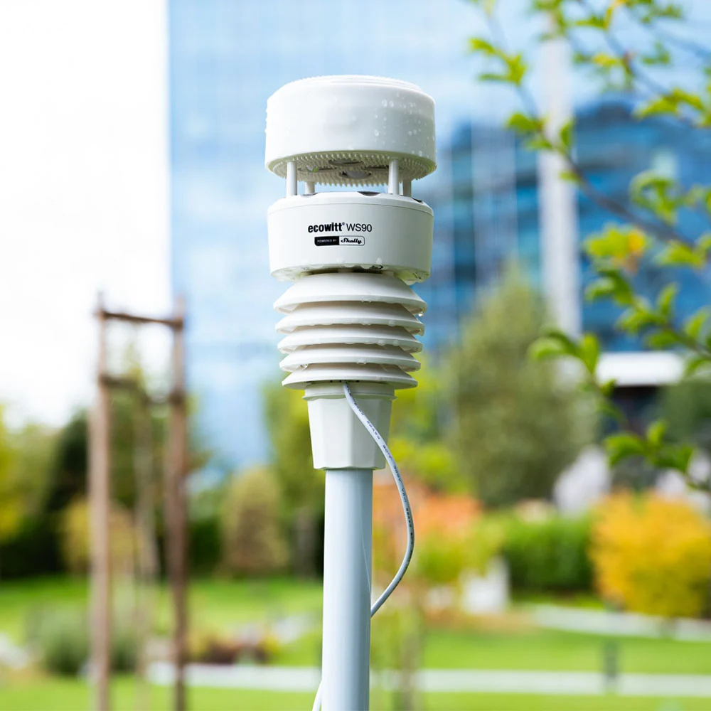 Ecowitt WS90 - 7-in-1 weather station (Powered by Shelly)