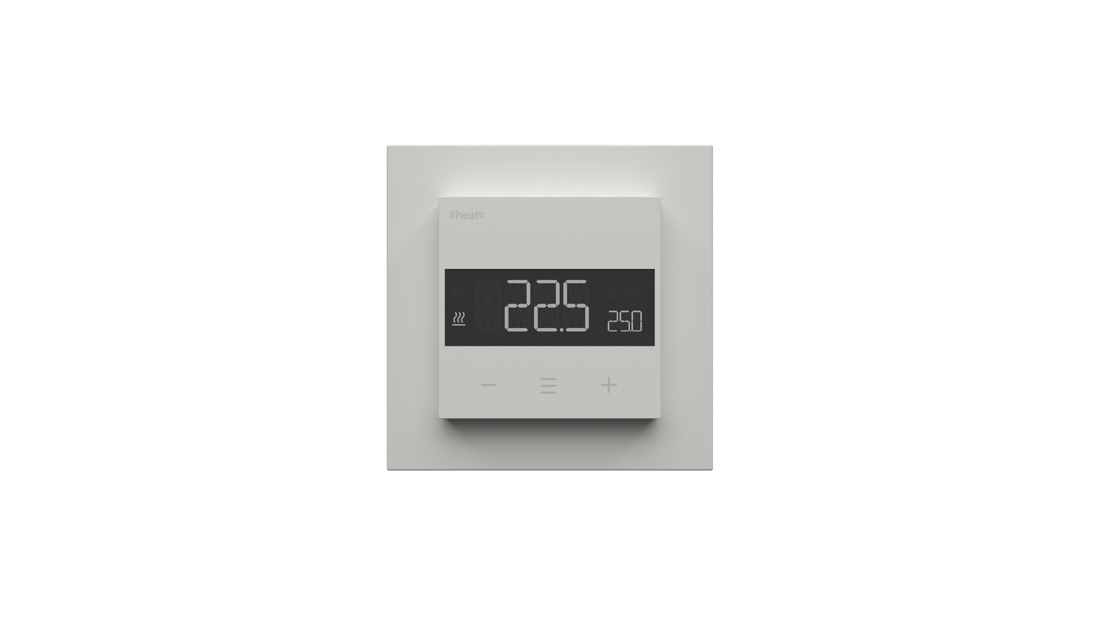 Heatit Z-TRM6 DC thermostat White RAL 9003