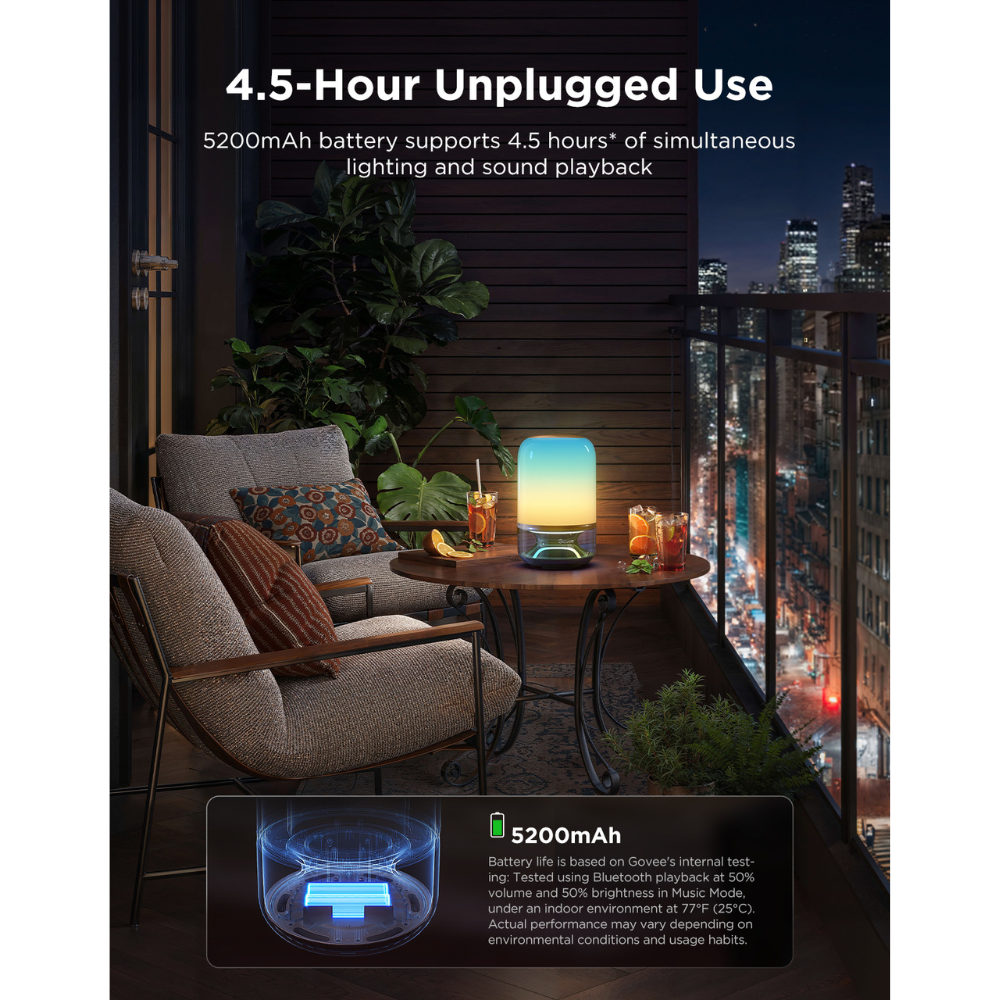 Govee Table Lamp 2 Pro (Sound by JBL)