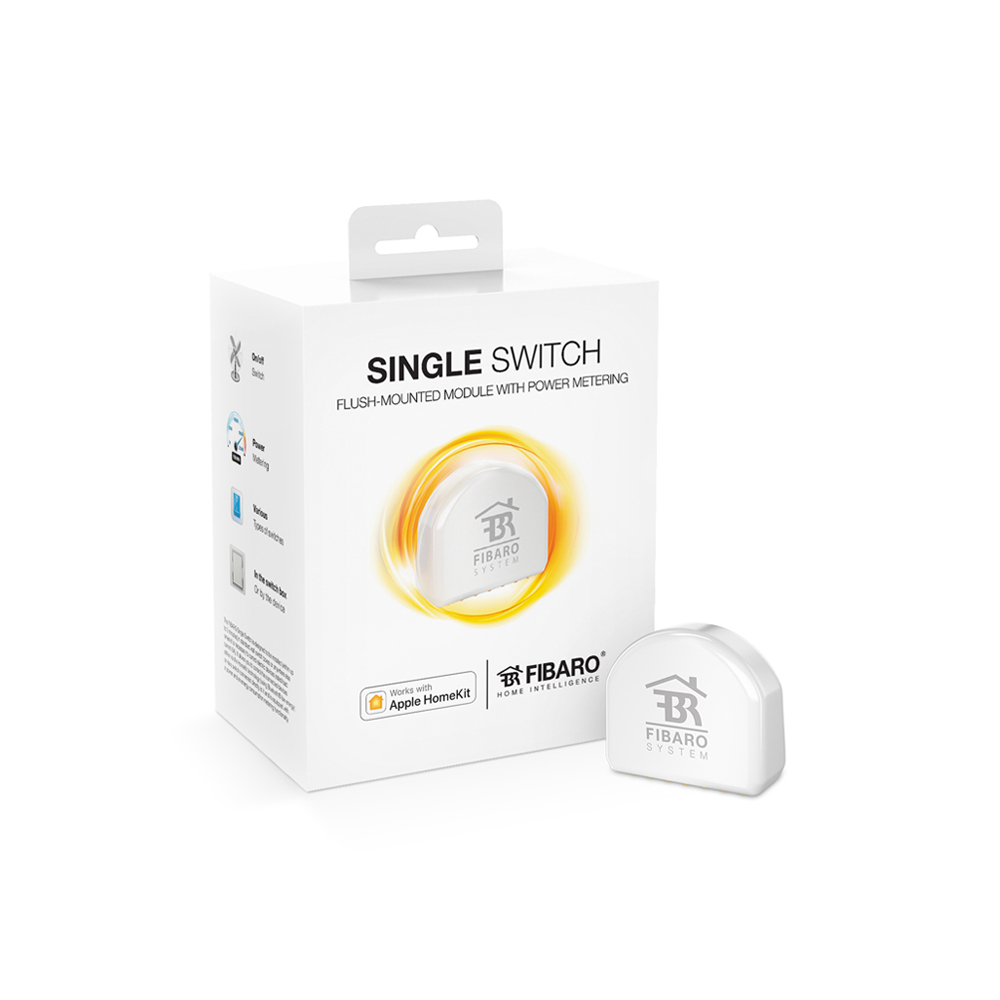 FIBARO Single Switch works with Apple HomeKit