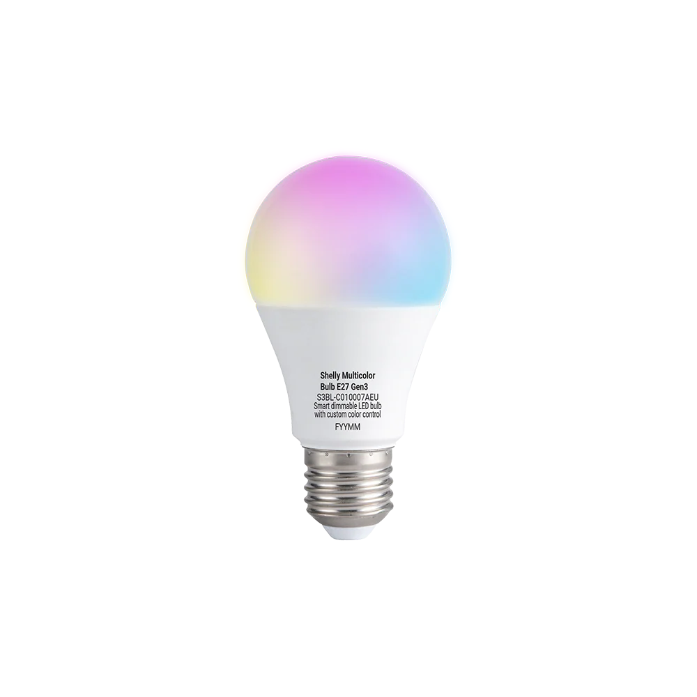 Shelly Multicolor Bulb E27 Gen3