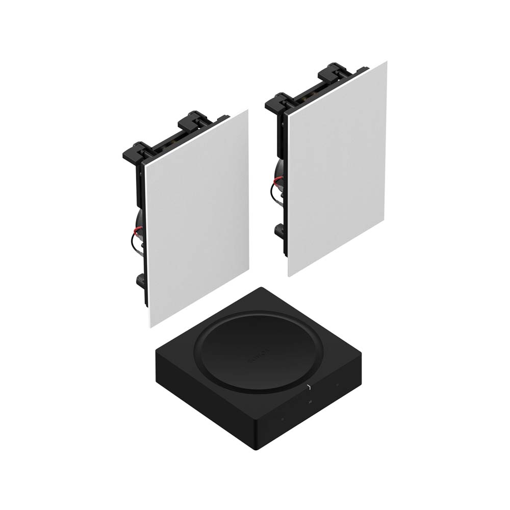 Sonos In-Wall by Sonance  Set (In-Wall Pair + Amp)