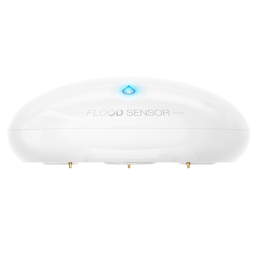 FIBARO Flood Sensor works with Apple HomeKit