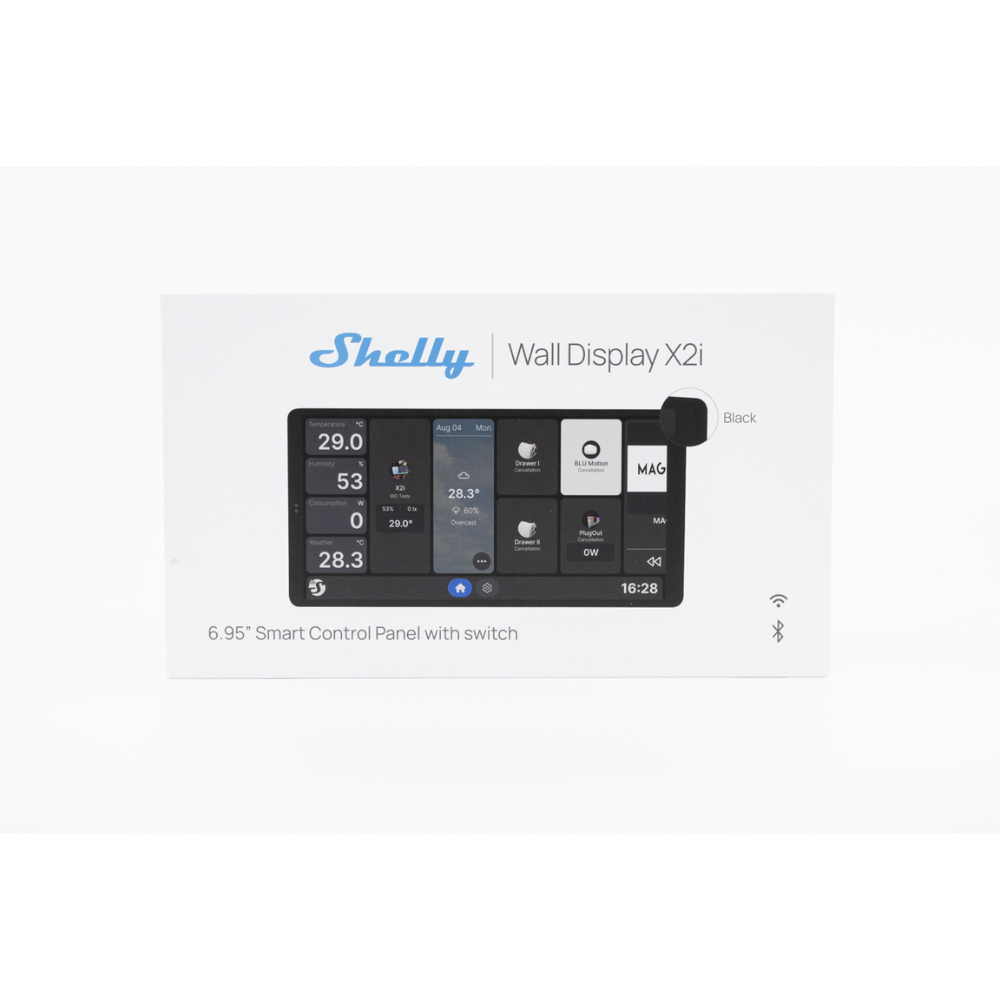 Shelly Wall Display X2i Black