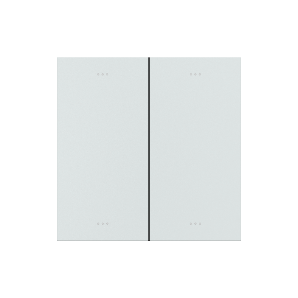 Akubela 4 Gang Key Switch - White