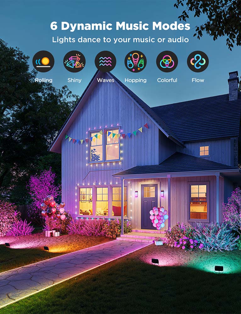 Govee Outdoor Ground Lights 2 (4-pack) Govee Outdoor Ground Lights 2 (4-pack)