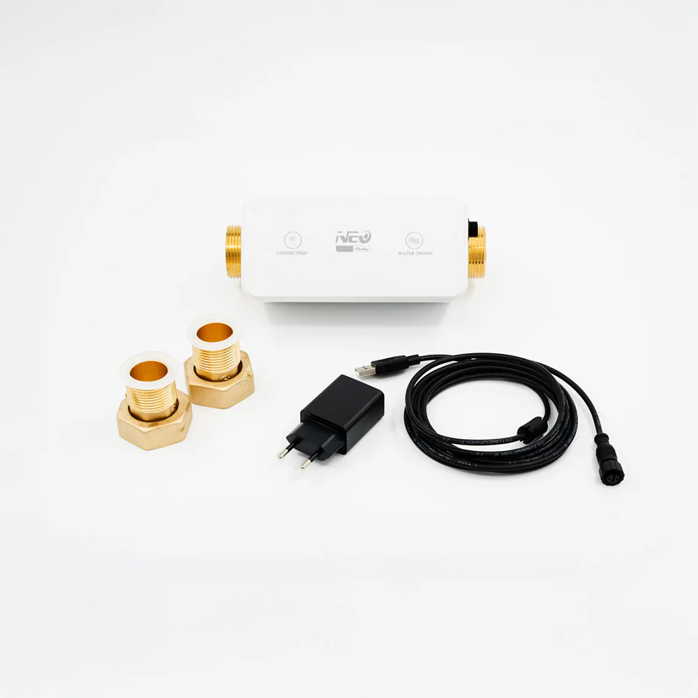 Neo Smart Water Valve NAS-WV02W (Powered by Shelly)