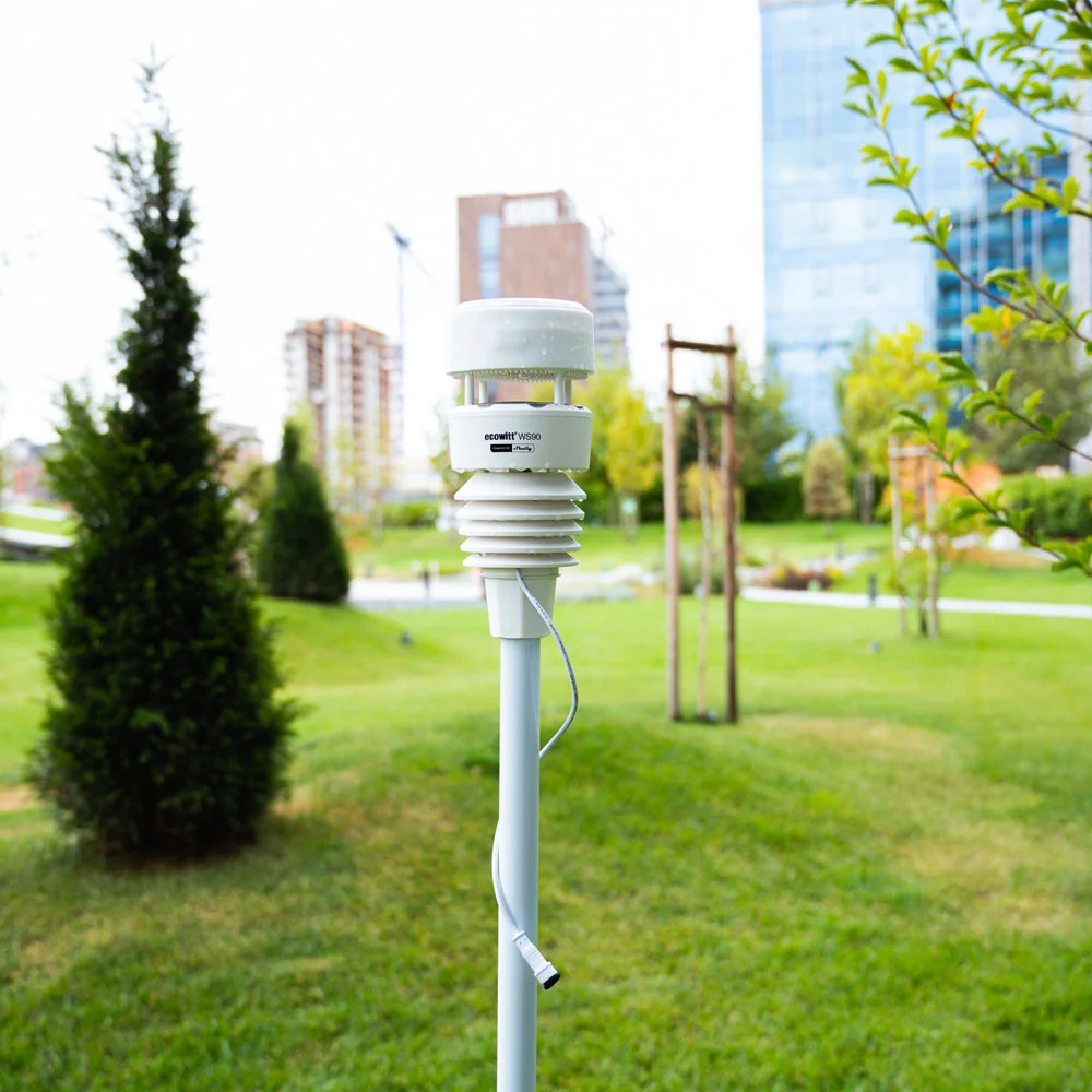 Ecowitt WS90 - 7-in-1 weather station (Powered by Shelly)
