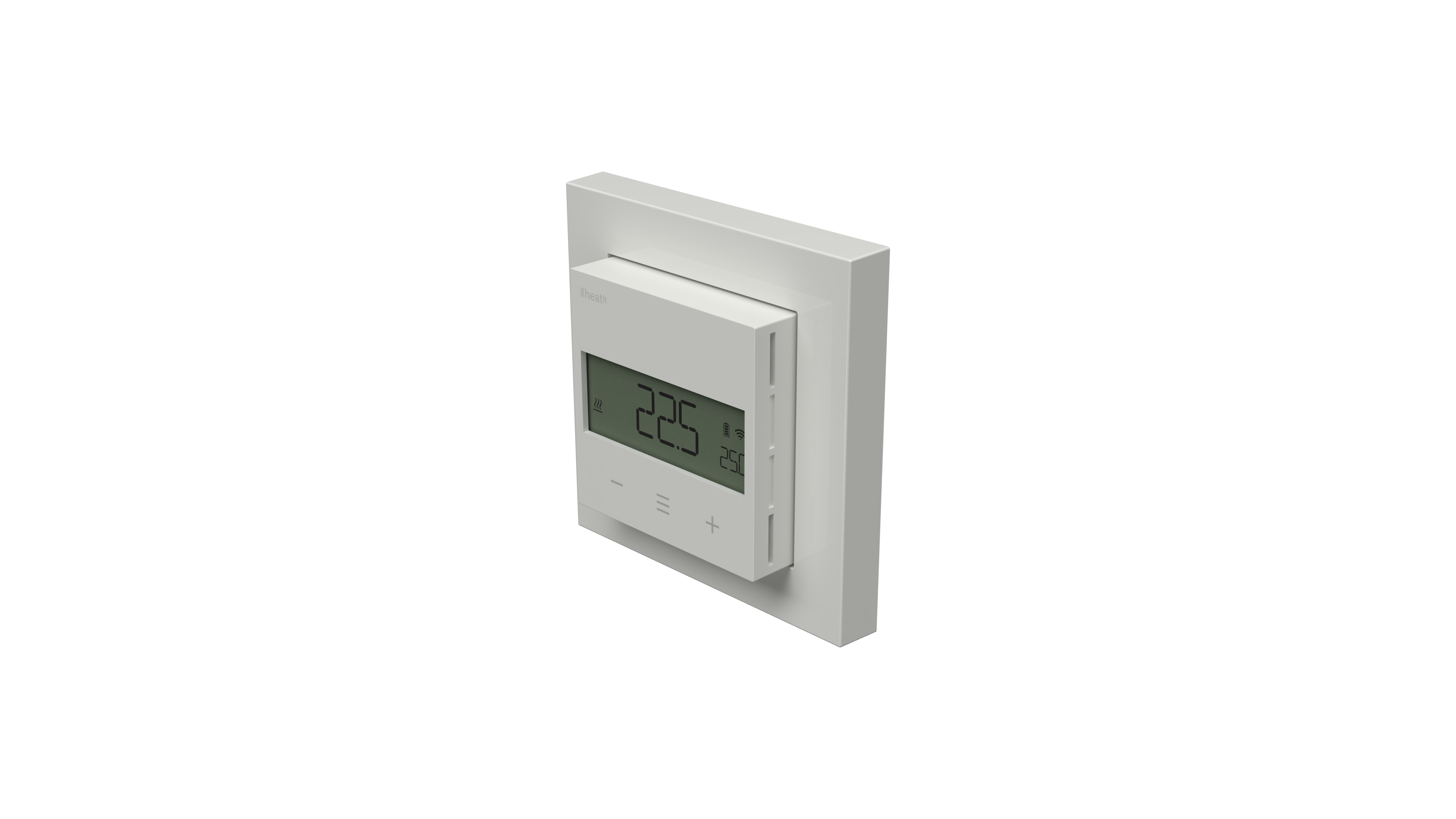 Heatit Z-Temp3 thermostat battery - white