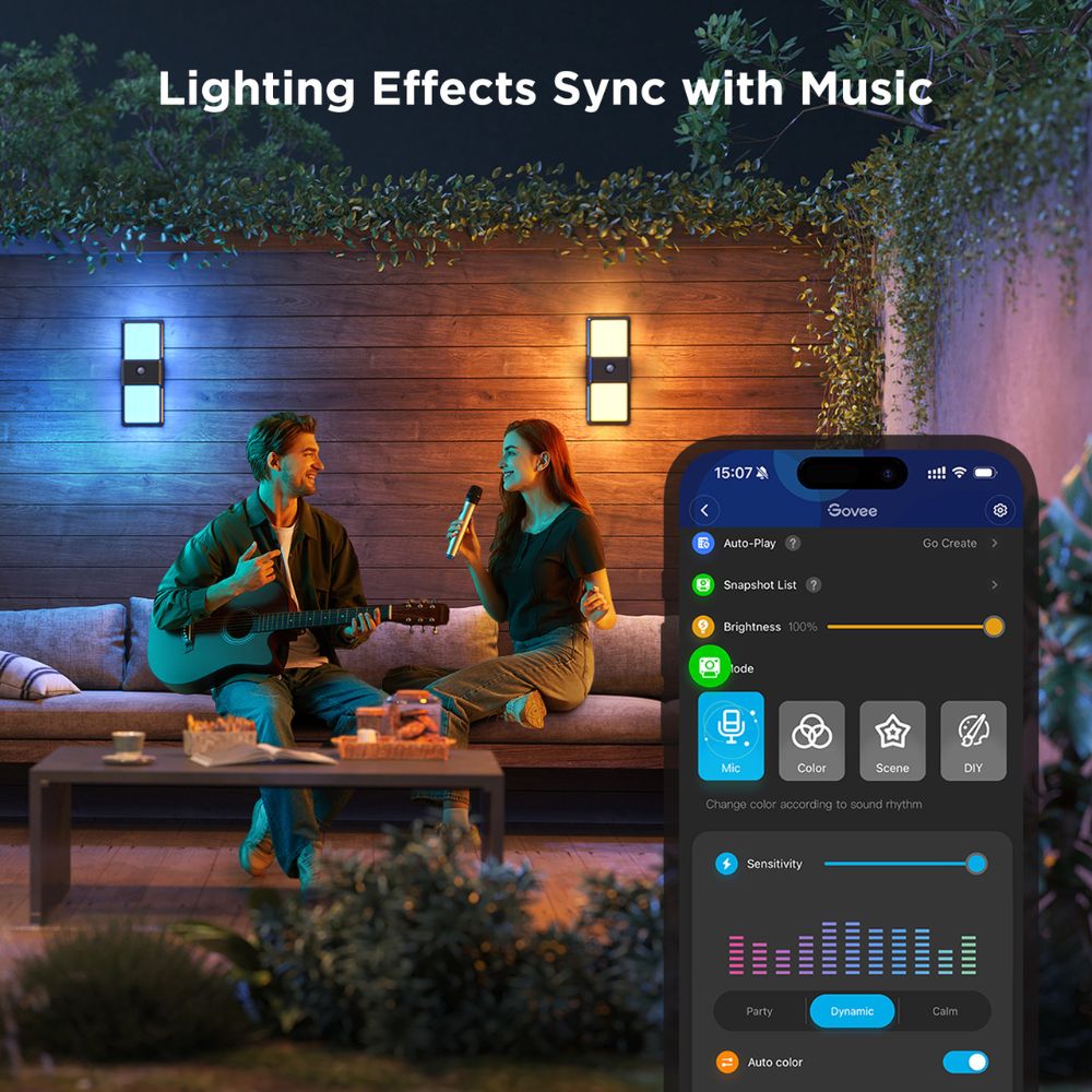 Govee Smart Outdoor Wall Light