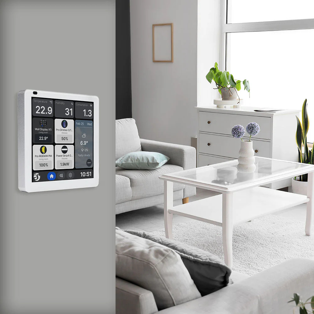 Shelly Wall Display X2i Silver