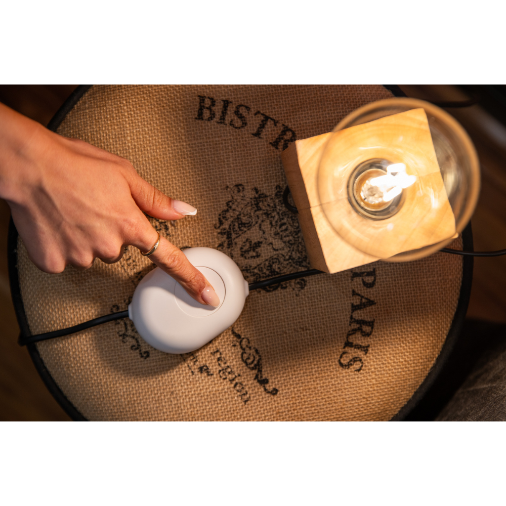 Shelly Button Add-On - white