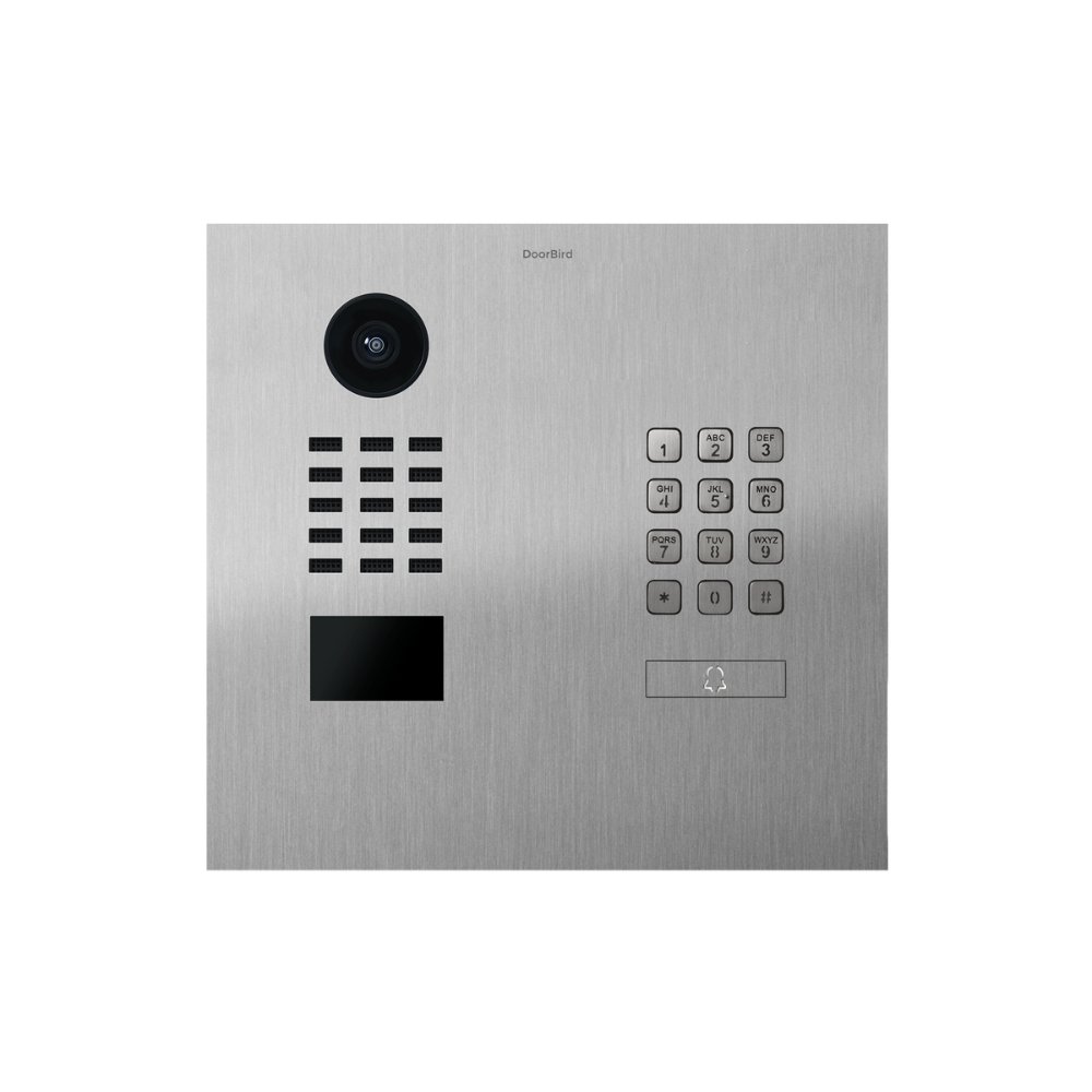 Doorbird IP Video Door Station D2201KH, stainless steel V2A, brushed