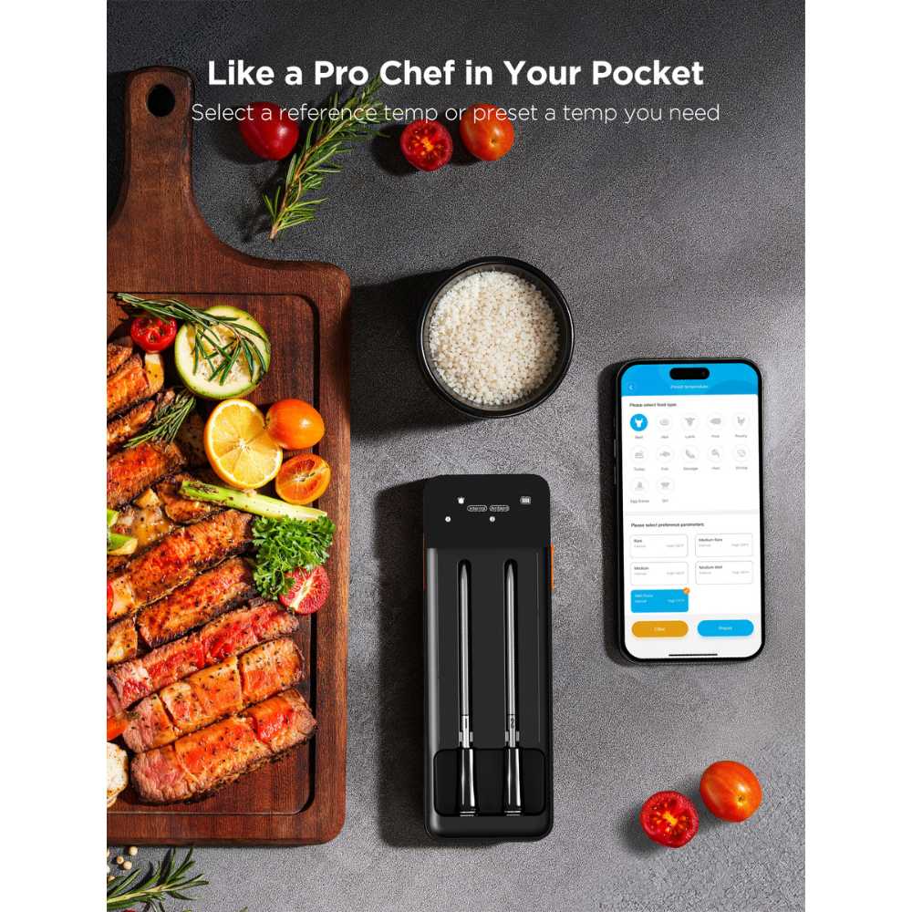 Govee Smart Wireless Meat Thermometer (2-Probe) Govee Smart Wireless Meat Thermometer (2-Probe)