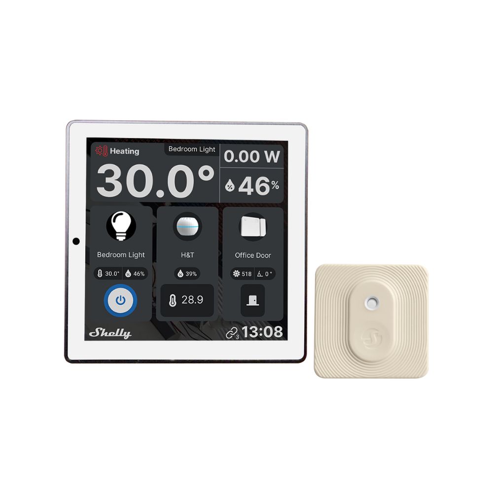 Shelly Wall Display White + Blu H&T Ivory (bundle)