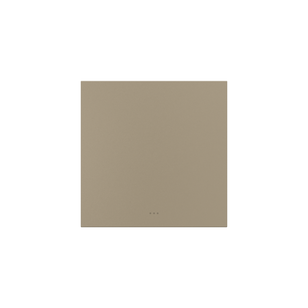 Akubela 1 Gang Key Switch - Gold