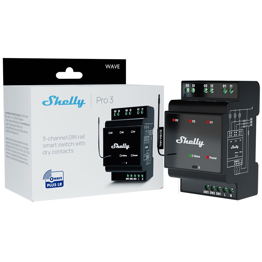 Shelly Wave Pro 3 