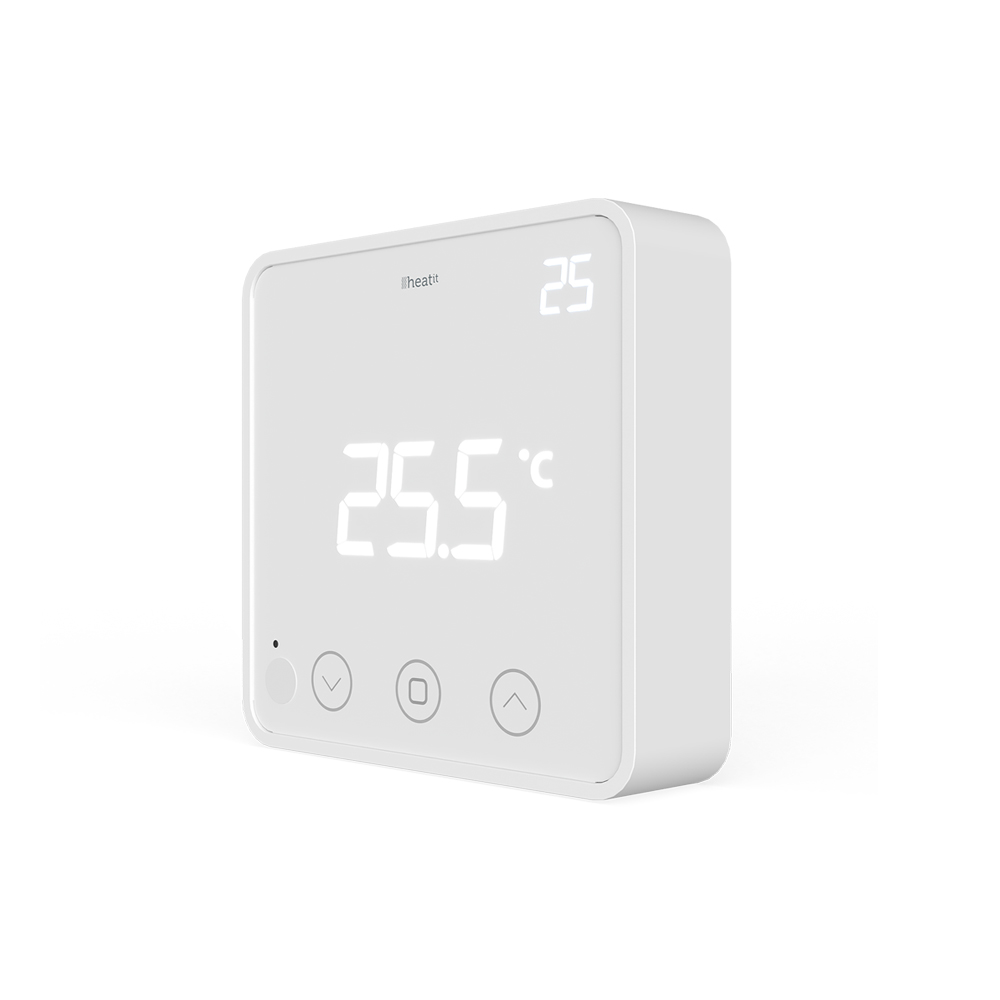 Heatit Z-Temp2 thermostat battery - white RAL 9003