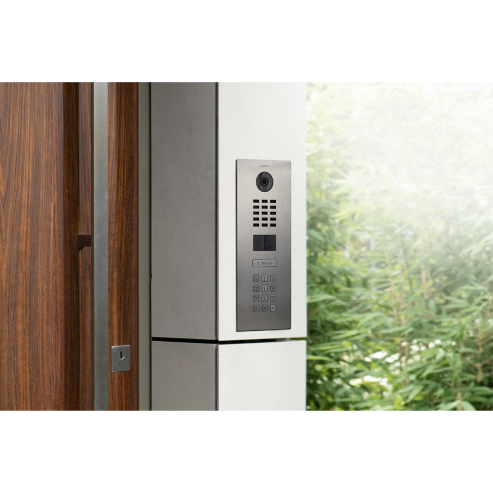 Doorbird IP Video Door Station D2201KV, stainless steel V2A, brushed
