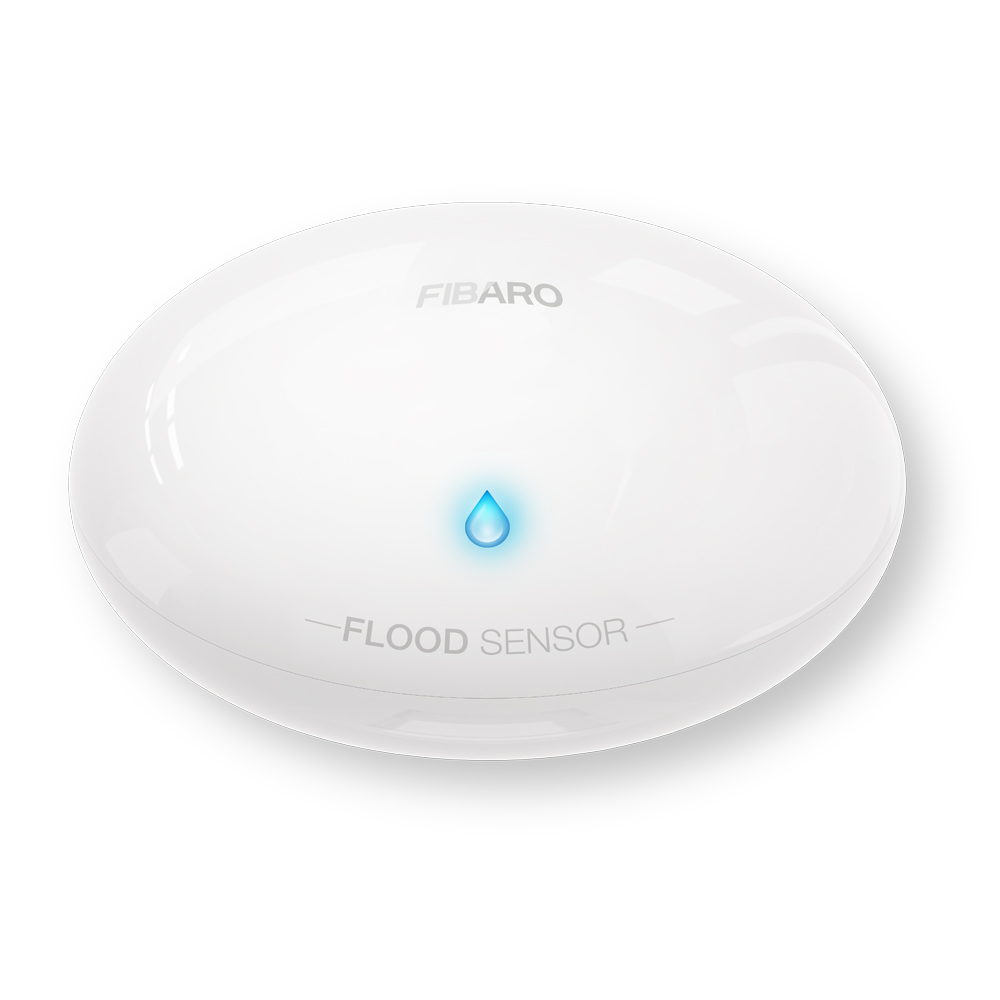 FIBARO Flood Sensor works with Apple HomeKit