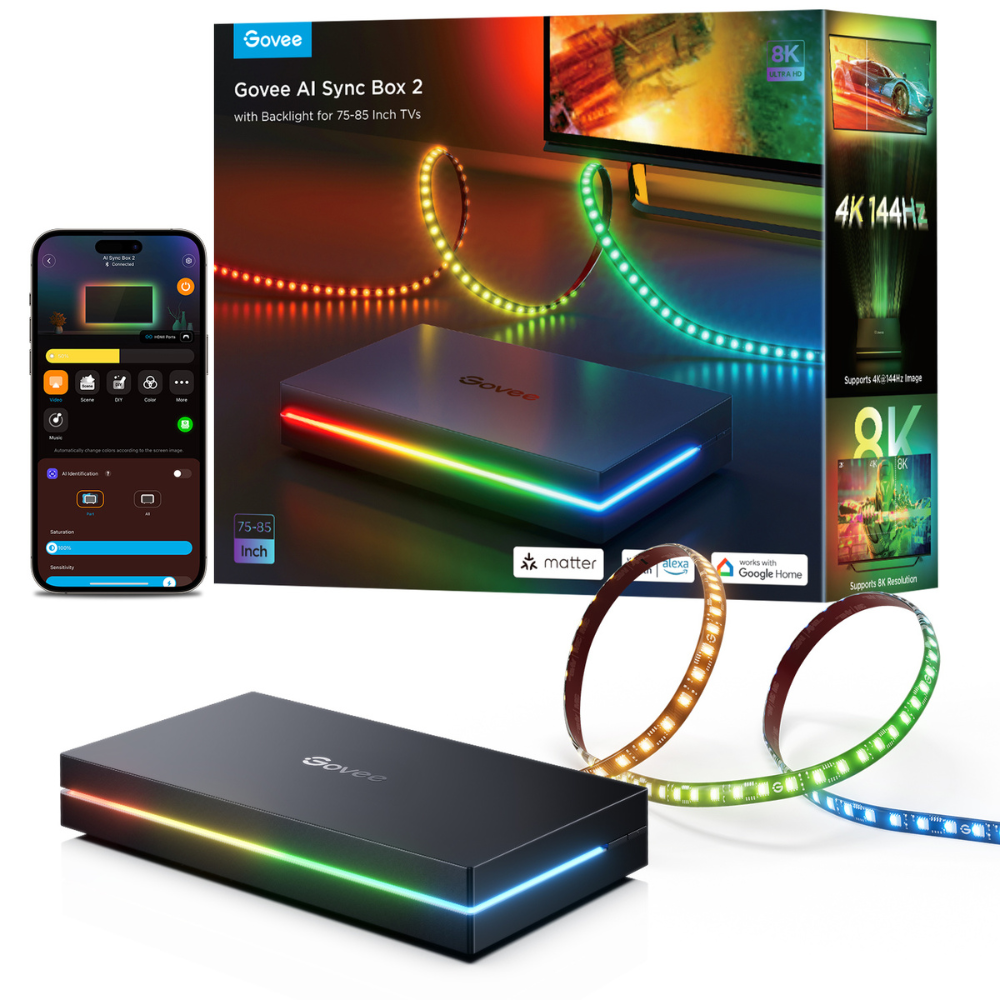 Govee AI Sync Box 2 (for 75-85 inch TVs)
