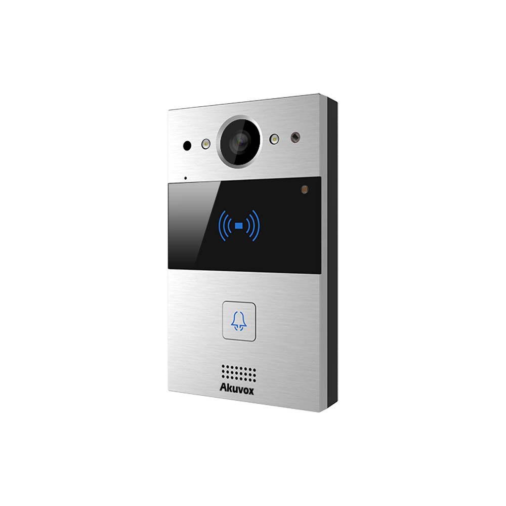 Akuvox SIP Video Door Intercom R20A On-Wall V5.0 - Silver