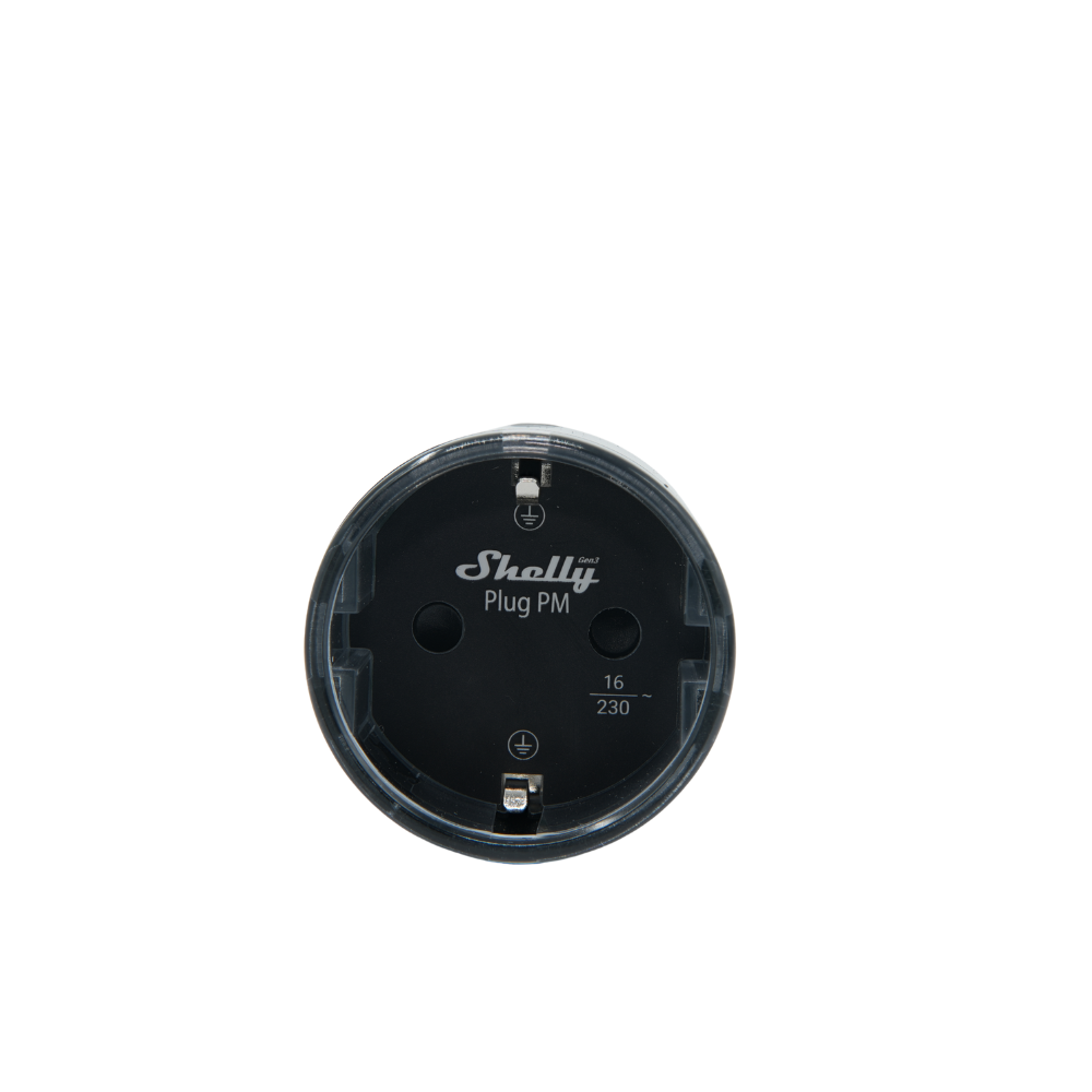 Shelly Plug PM Gen3 - black