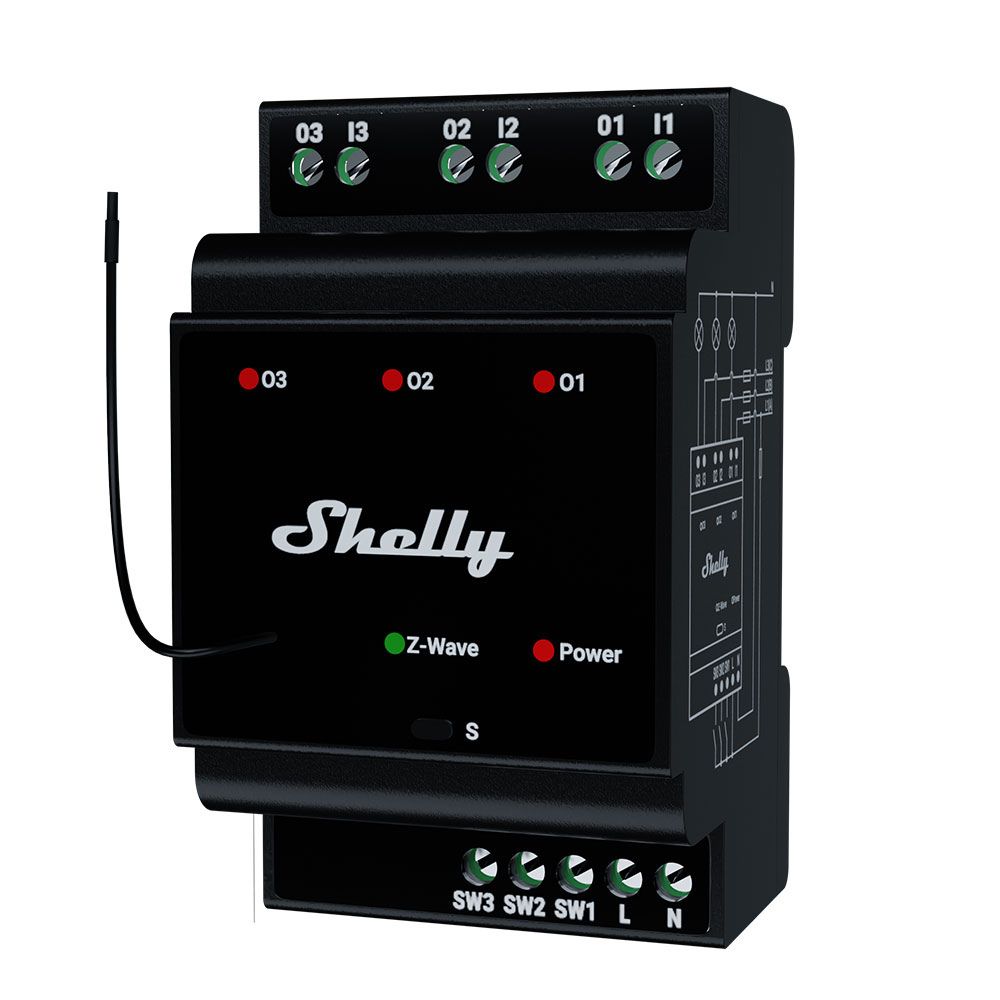 Shelly Wave Pro 3 