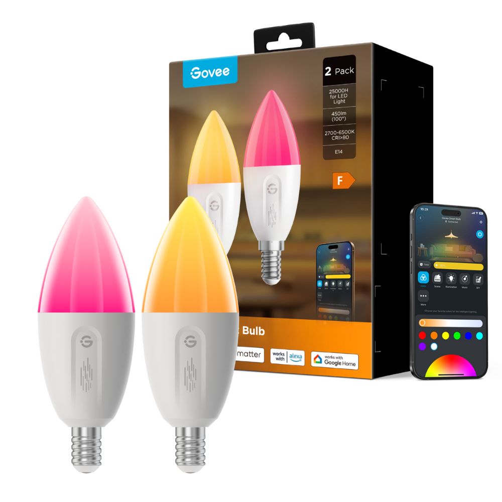 Govee Smart Bulb E14 (2-pack) Govee Smart Bulb E14 (2-pack)