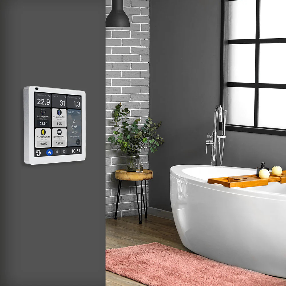 Shelly Wall Display X2i Silver