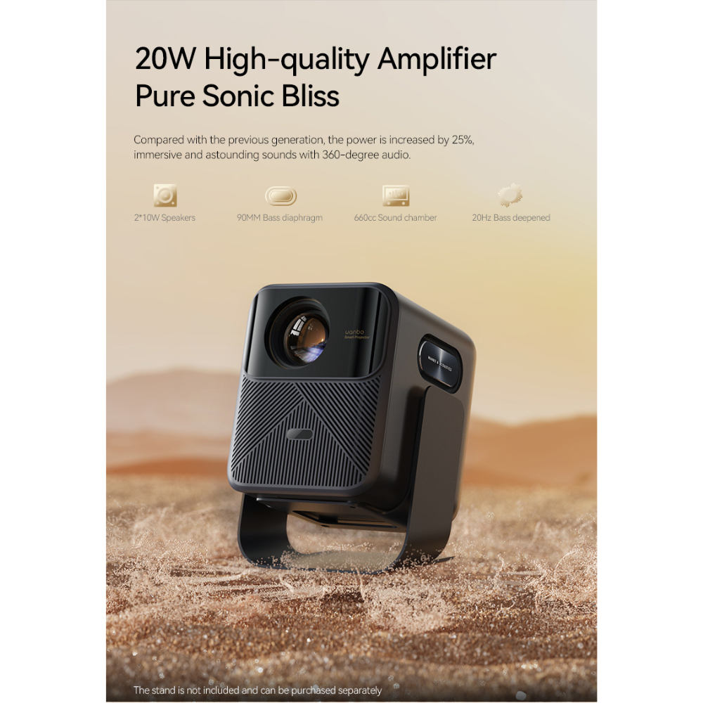 Wanbo Projector 2025 Mozart 1 Pro