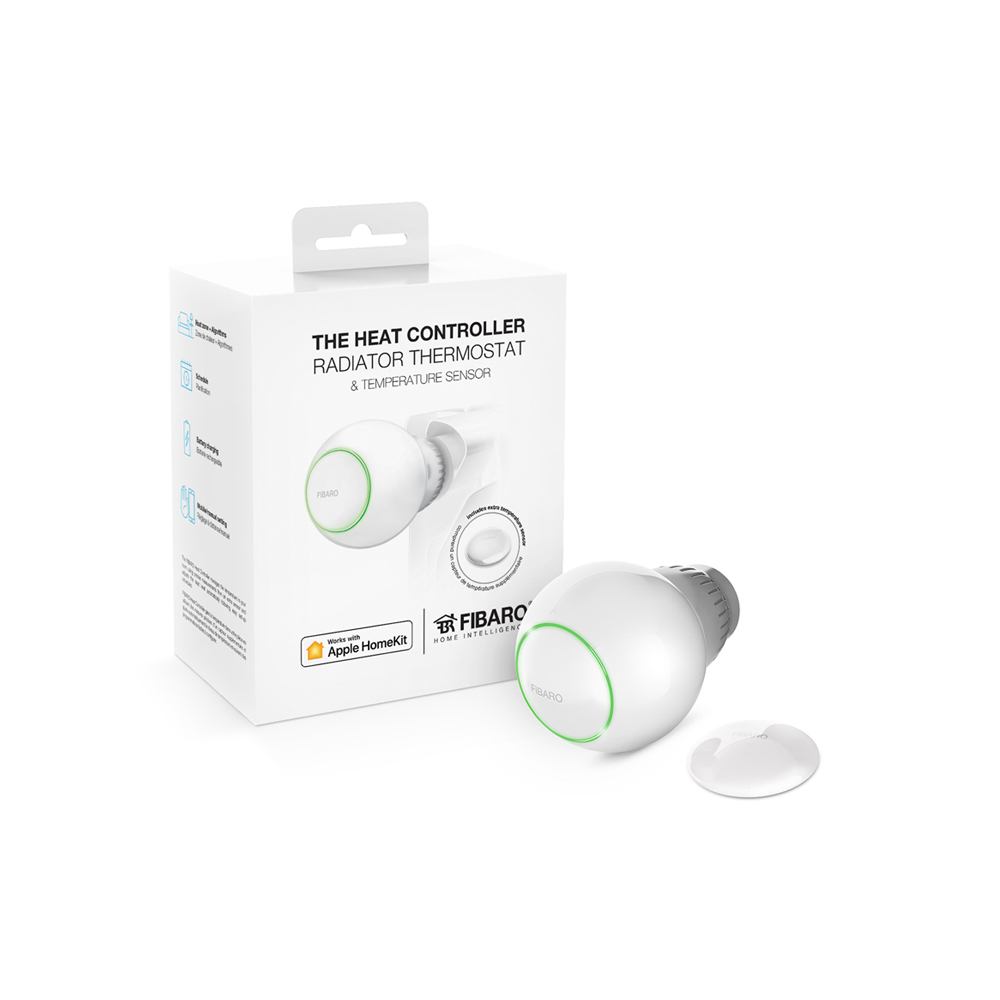 FIBARO The Heat Controller Starter Pack works with Apple HomeKit