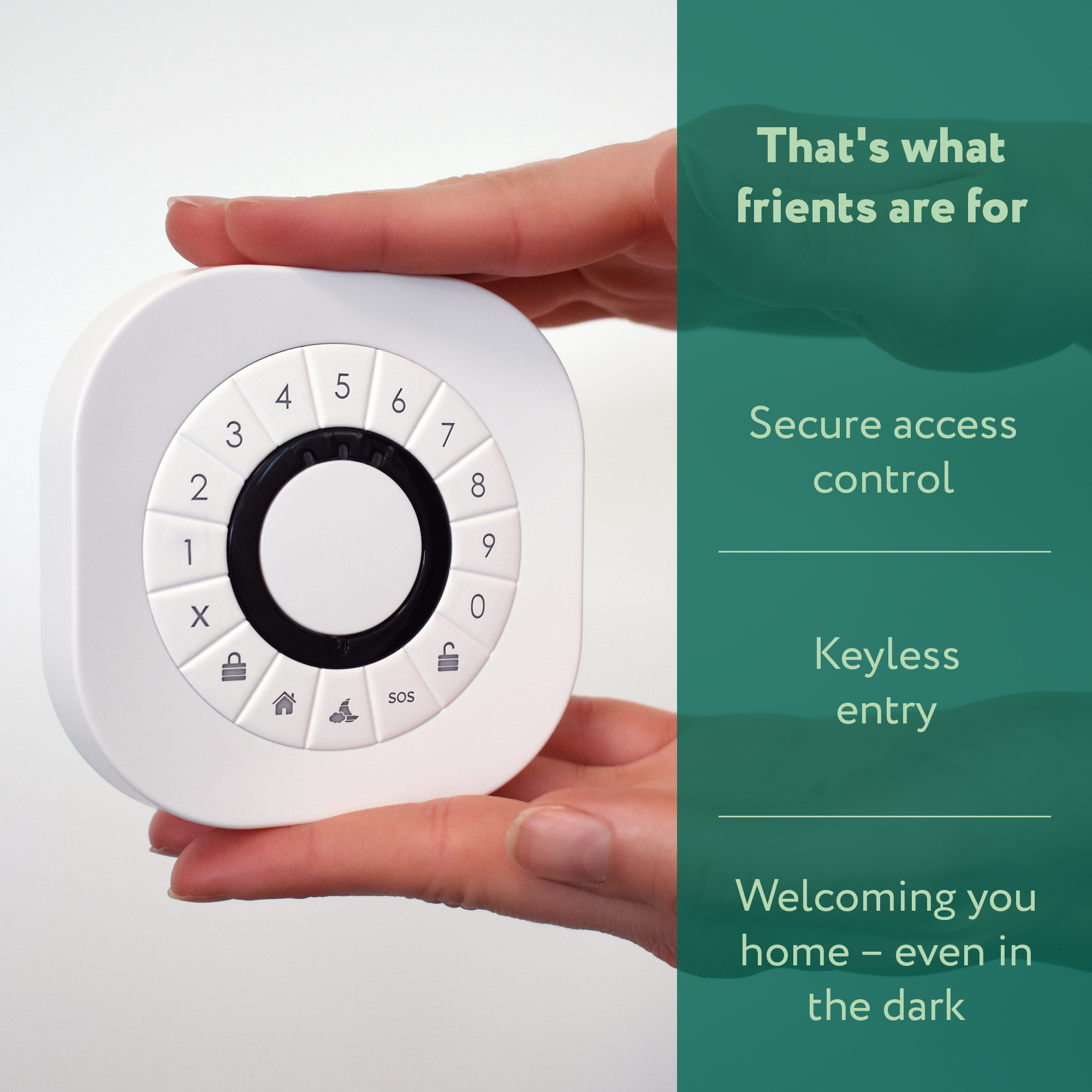  frient Intelligent Keypad