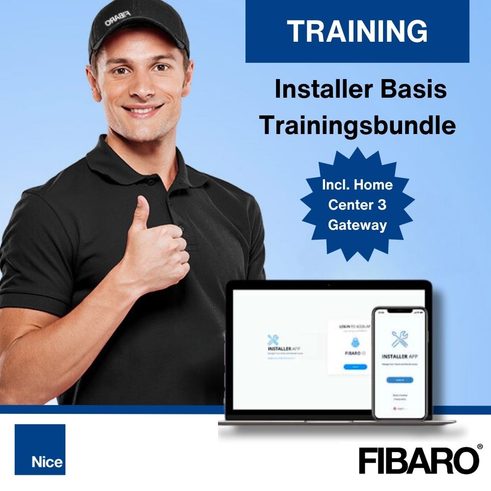 24-04-24 / Nice-FIBARO Installer Basis Training Bundle