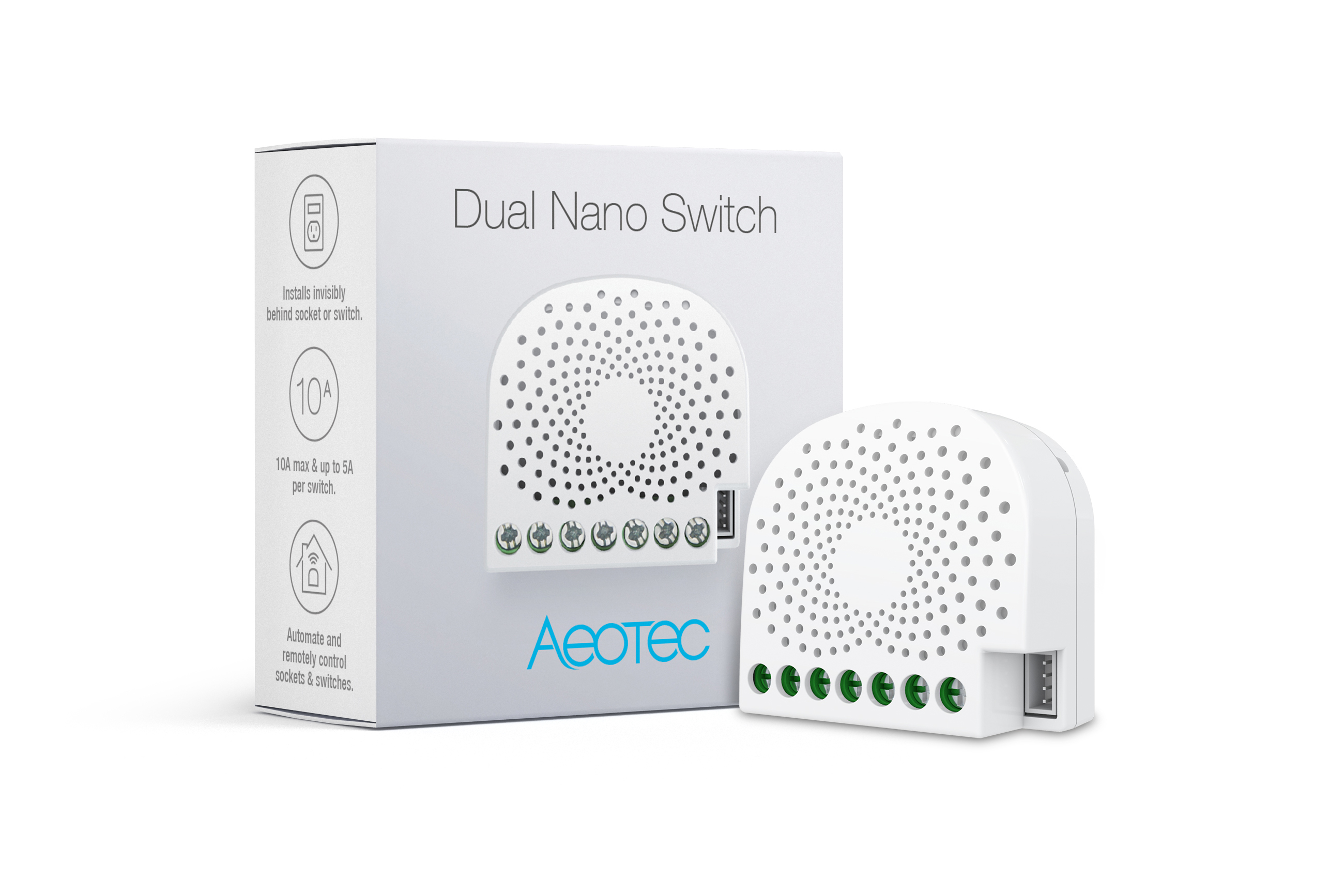 Aeotec Dual Nano Switch with power metering