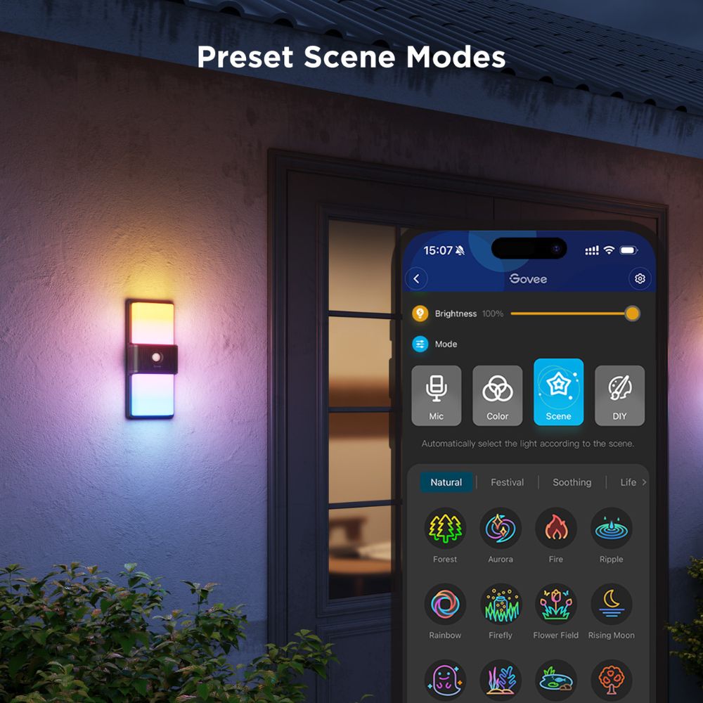 Govee Smart Outdoor Wall Light