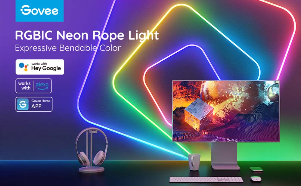 Govee Neon LED Strip Light (3m)