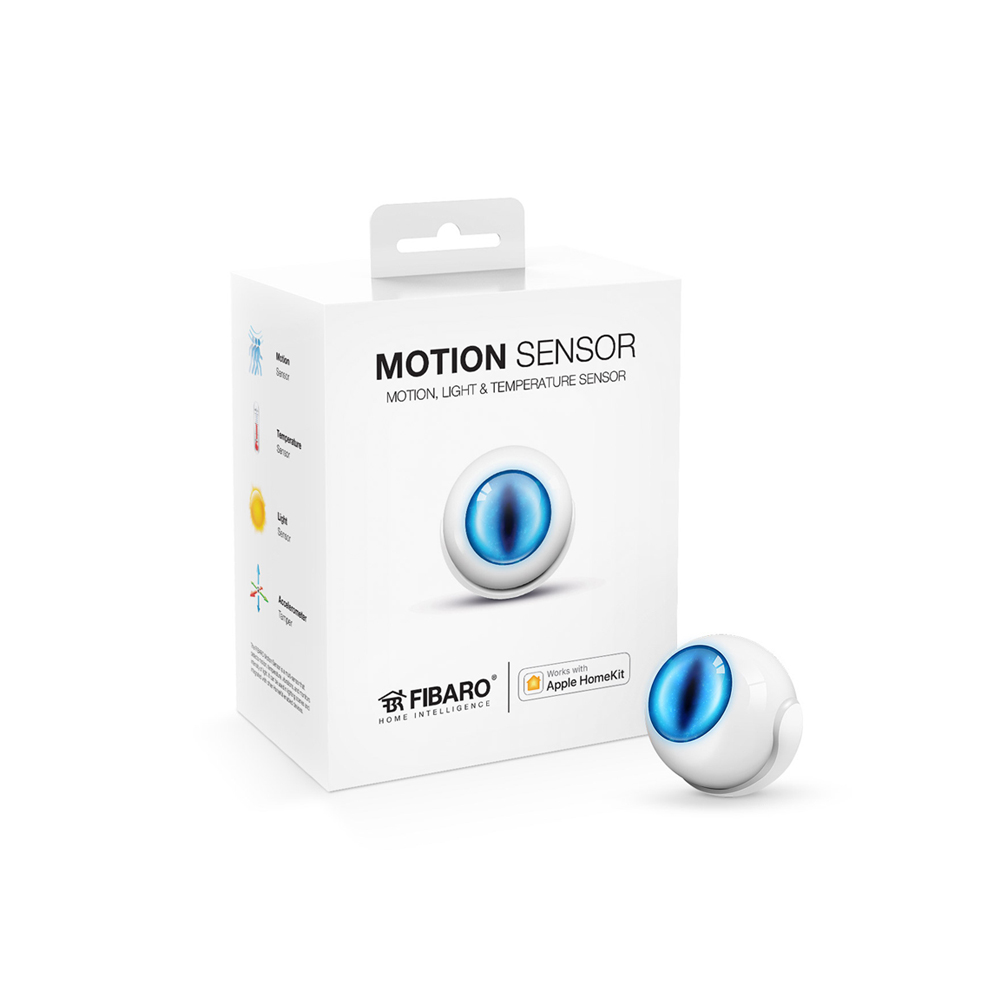 FIBARO Motion Sensor works with Apple HomeKit