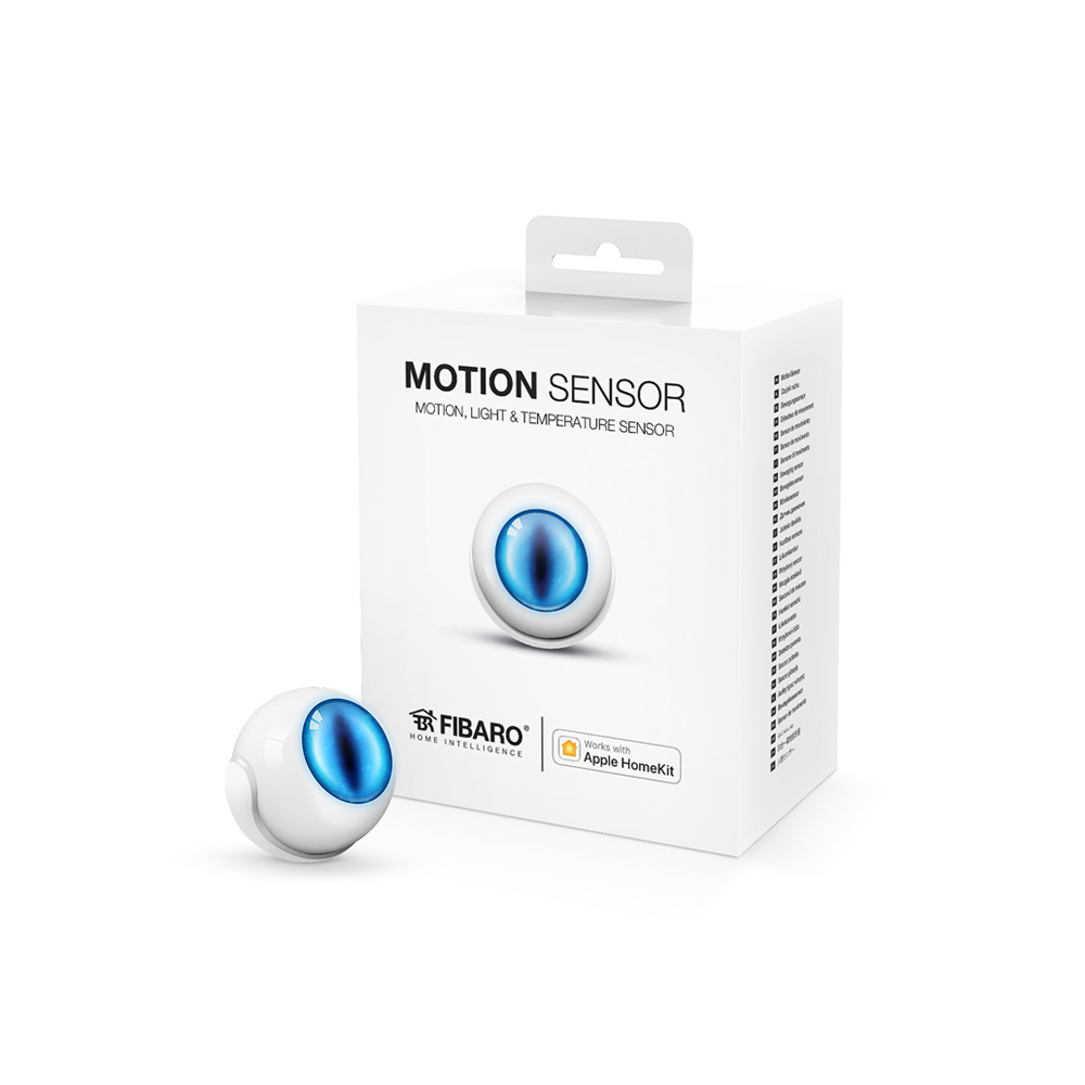 FIBARO Motion Sensor works with Apple HomeKit