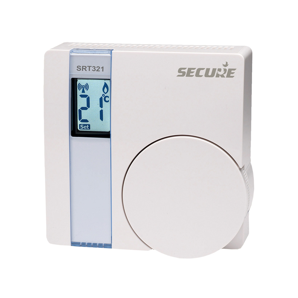 Secure Z-Wave Thermostat & Temperature Sensor