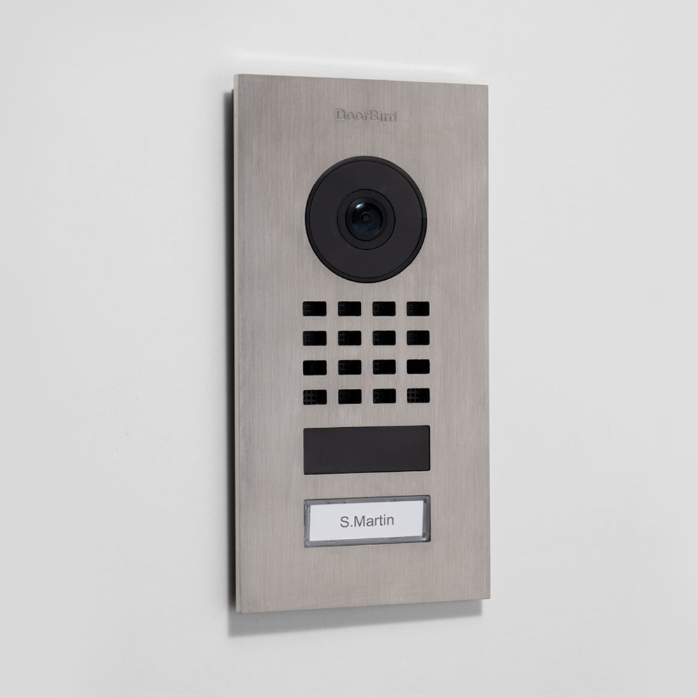 Doorbird  IP Video Door Station D1102V Flush-mount, 2 call buttons