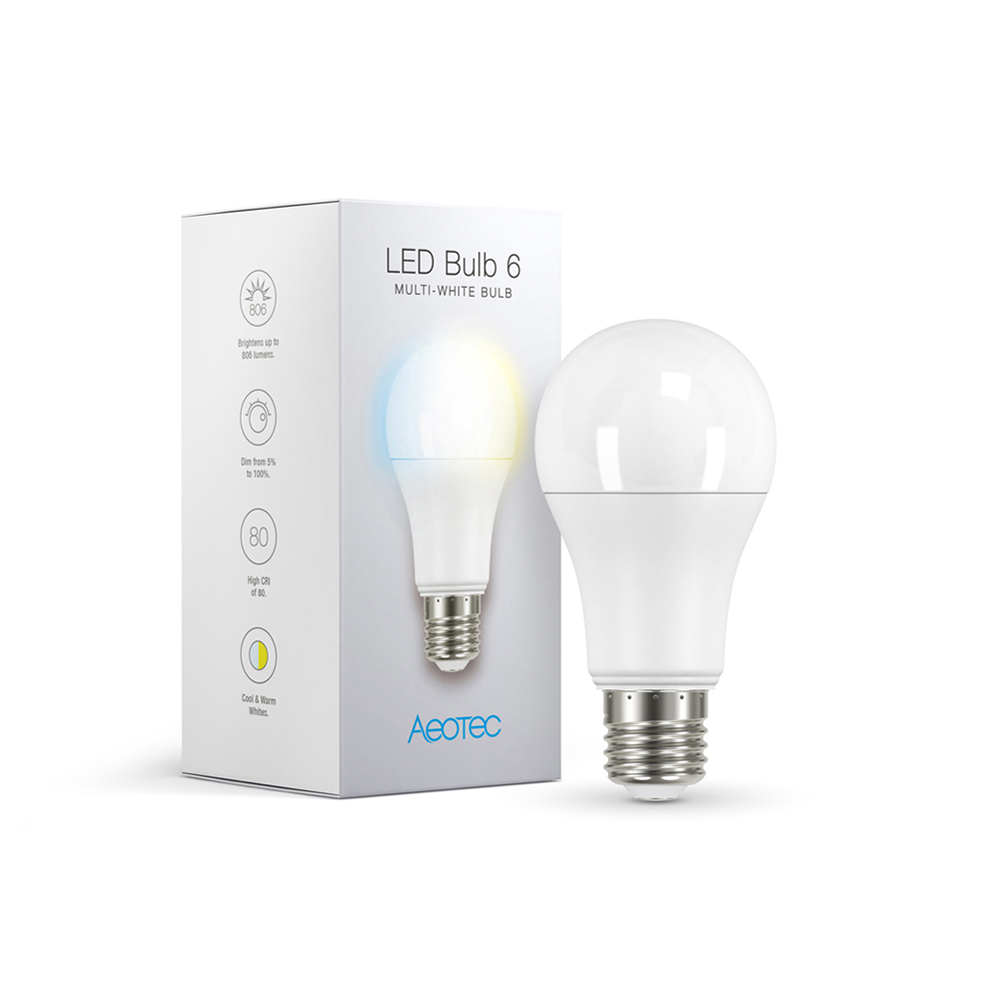 Aeotec LED Bulb 6 : Multi-White