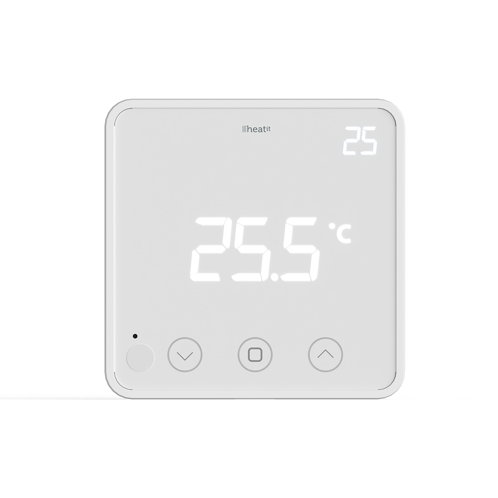 Heatit Z-Temp2 thermostat battery - white RAL 9003