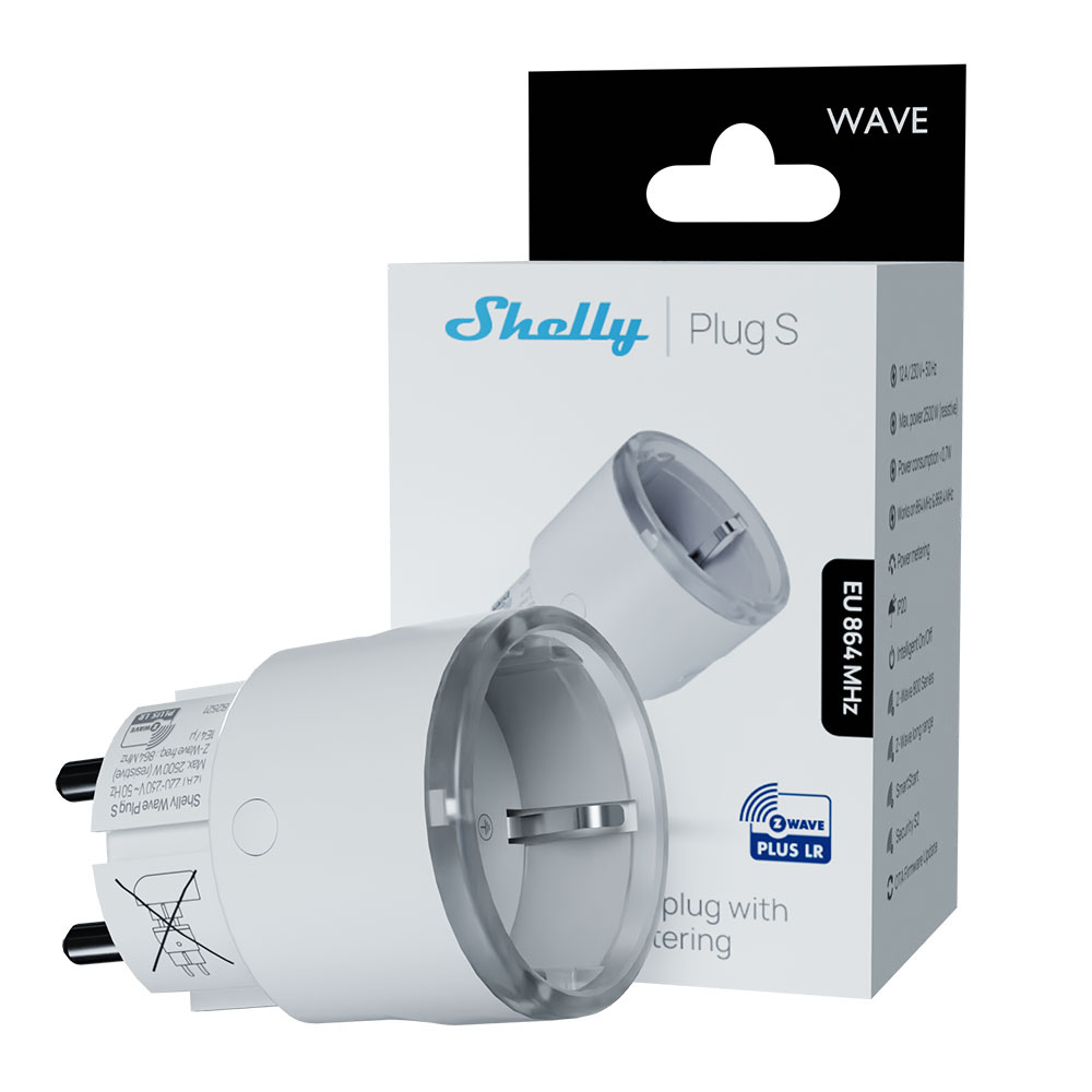 Shelly Wave Plug S - white LR