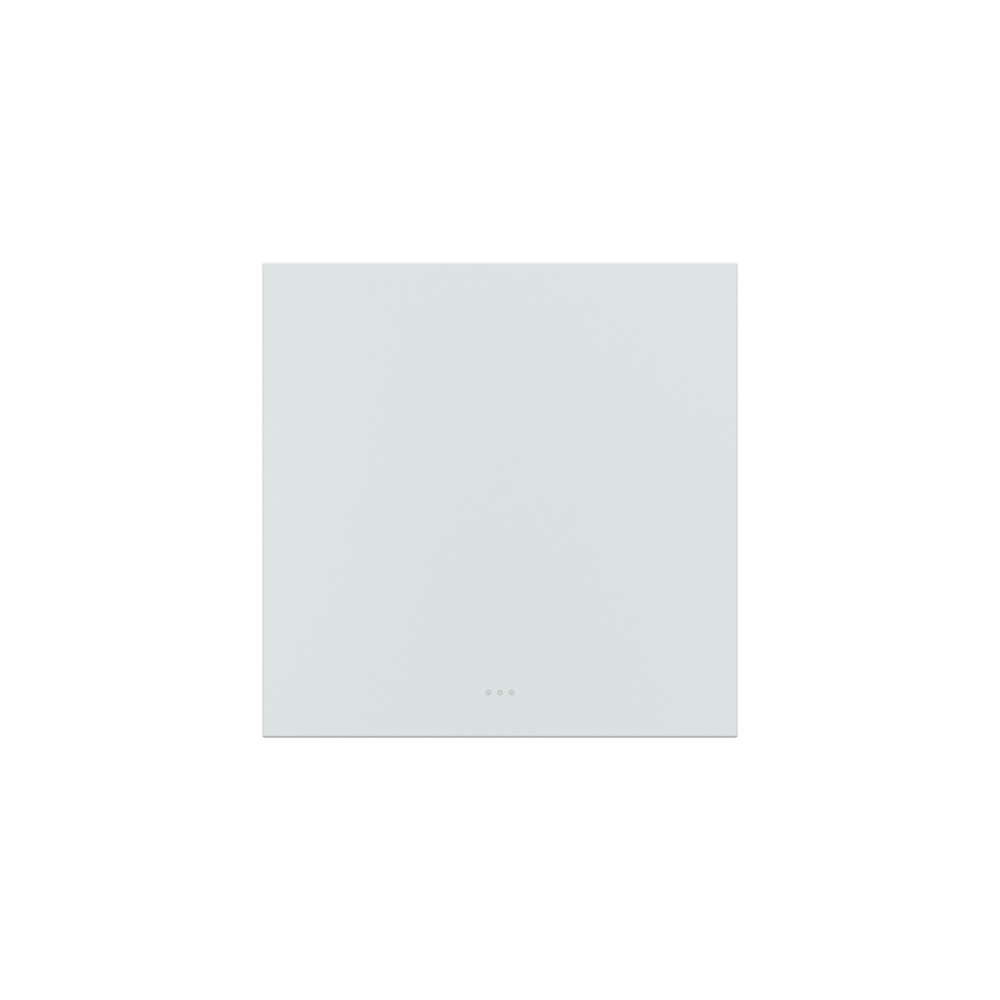 Akubela 1 Gang Key Switch - White