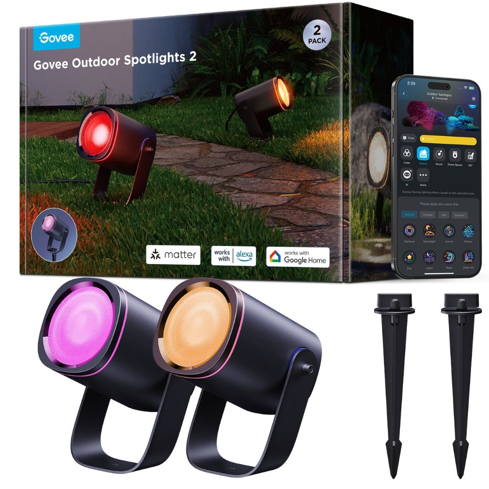 Govee Outdoor Spotlights 2 (2-pack) Govee Outdoor Spotlights 2 (2-pack)