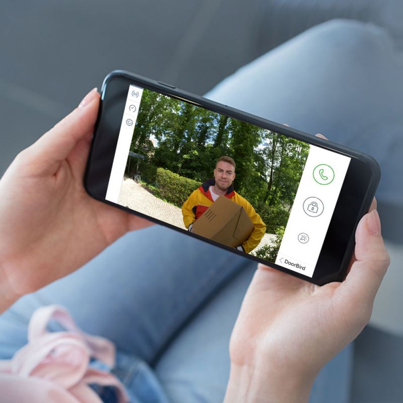 Doorbird IP Video Door Station D1101V Flushmount stainless steel V2A